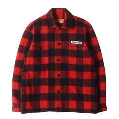 TENDERLOIN テンダーロイン バッファロージャケットM 赤黒 - メルカリ