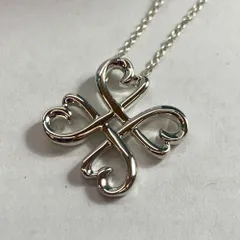 04w5697▽※【中古】ティファニー Tiffany&co ネックレス ラビングハート ペンダント クローバー シルバー 925 パロマピカソ レディース 【八王子店】