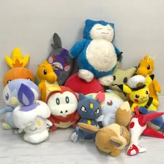 ▲ポケットモンスター ぬいぐるみ まとめ  ピカチュウ ゴンベ カイリュー 他 ポケモン ※汚れあるもの含む 中古品 smpk093327