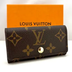 【新品未使用A】ルイヴィトン モノグラム ミュルティクレ4 4連キーケース フランス製 正規品箱・保存袋付