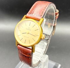 ◆OMEGA DEVILLE 腕時計 ゴールド　オーバル　手巻き　10588 ◇OMEGA DEVILLE 腕時計 ゴールド オーバル 手巻き 10588 - メルカリ