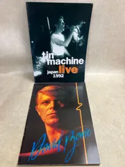 パンフレット 半券付 DAVID BOWIE 2冊 デビッド・ボウイ TIN MACHINE