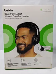 <B8>【新品未開封】Belkin ベルキン SoundForm Adapt ワイヤレスヘッドセット