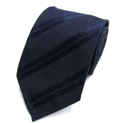 スーツカンパニー ブランド ネクタイ ストライプ柄 シルク 日本製 PO メンズ ネイビー THE SUIT COMPANY 【中古】