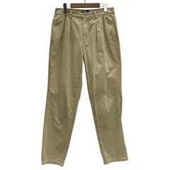 ポロラルフローレン Polo by Ralph Lauren 90's 2タック 42TALONジップ USA製 実寸W32 チノパン ベージュ 201MB-1265 VB