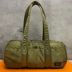 ✨PORTER ポーター タンカー L ミニボストンバッグ セージグリーン 旧ファスナー 保存袋付き✨
