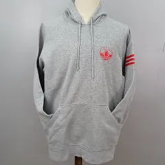 ADIDAS Originals　アディダスオリジナルス　ヴィンテージ　スウェットパーカー　ラグラン　トレフォイル　サイズM　グレー