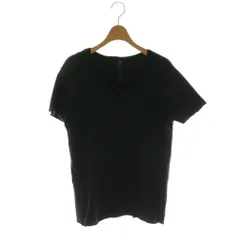 ダブルジェイケイ wjk 7838VネックTシャツ S 黒 ブラック 無地 半袖 /AG ■OS ■AD