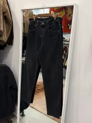 90s LEVI'S リーバイス 550 ブラックデニム パンツ (31) (USA)