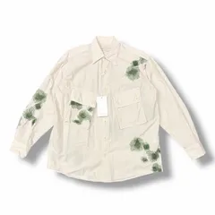 参考上代52,800 円 未使用 YOKE 25SS EMBROIDERY UTILITY SHIRT ユーティリティシャツ ヨーク YK25SS0911SH ホワイト 1 （5174M）