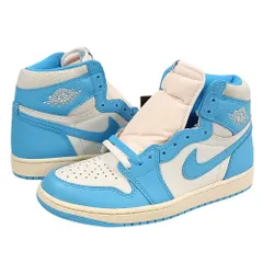 NIKE ナイキ 品番 DZ5485-402 AIR JORDAN 1 RETRO HIGH OG UNC REIMAGINED スニーカー ダークパウダーブルー US9.5=27.5cm 正規品 / 53488