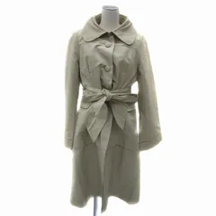 トゥービーシック TO BE CHIC トレンチコート スプリングコート ロング丈 ショート丈 2way ライナー付き 42 L ライトベージュ /YS2 IBO83