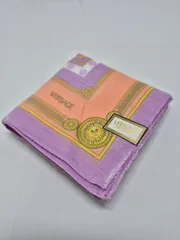 【新品】VERSACE レディースハンカチ 約53㎝ やや大判サイズ