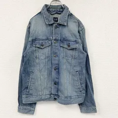 【3点以上まとめ買いで20％OFF】古着 used　～00s　OLD GAP　オールドギャップ　4thタイプ　デニムジャケット/Gジャン　ヴィンテージ　インディゴ