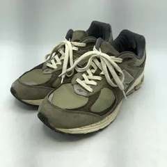 【中古】New Balance M2002RHN Olive Broｗn 27.5cm ニューバランス オリーブブラウン ローカットスニーカー[17]