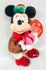 東京ディズニーランド ぬいぐるみバッジ CHRISTMAS FANTASY ミニー(プレゼント)/Gifts of Christmas Joy 2017