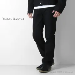 ヌーディージーンズ NUDIE JEANS スリムフィット SLIM JIM スリムジム DRY BLACK TAR 502 メンズ
