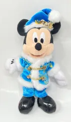 東京ディズニーシー ぬいぐるみバッジ CHRISTMAS WISHES 2017 ミッキー(水色)/カラーオブクリスマス 2017