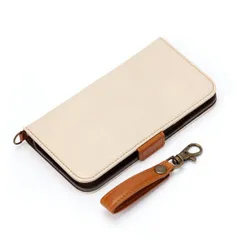 iPhone 13 Pro ケース ベージュ 手帳型カバー PUレザー マグネット スタンド機能 フィンガーストラップ カードポケット かわいい 可愛い おしゃれ オシャレ シンプル PGA 【ゆうパケットにて発送】【1週間以内発送】
