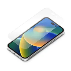 iPhone 14 ProMax 全面 保護 ガラス フィルム ブルーライト カット 光沢 頑丈 丈夫 耐衝撃 タフ ガイド フレーム 付 簡単 かんたん スマホ フィルム シート プロ マックス PGA  【定形外郵便にて発送】【1週間以内発送】