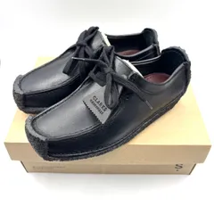 【え沖】 試着のみ Clarks クラークス Natalie ナタリー ブラック スムースレザー UK3 22cm 箱つき ローファー スリッポン MD0S01