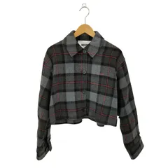 エムエスジーエム MSGM checkerboard-print Cropped Jacket クロップド チェッカージャケット レディース  38のサムネイル