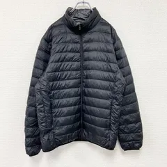 【3点以上まとめ買いで20％OFF】古着 used　UNIQLO　ユニクロ　ウルトラライトダウンジャケット　ダウン90%　黒　ブラック　Lサイズ