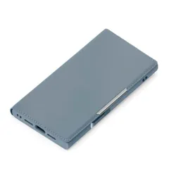 iPhone16Pro クリアフリップケース ブルー  PG-24BCF09BL  【ゆうパケットにて7営業日以内発送】