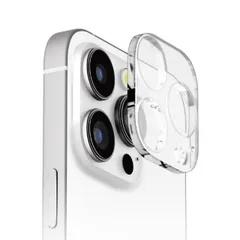 iPhone 16Pro & 16ProMax カメラフルプロテクター フルクリア  PG-24BCLG15CL  【普通郵便にて7営業日以内発送】