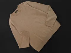 UNIQLO ユニクロ カシミヤ100% クルーネック ニット セーター sizeL/ベージュ ◇■ レディース