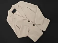UNTITLED アンタイトル テーラード ジャケット size1/アイボリー ◇■ レディース