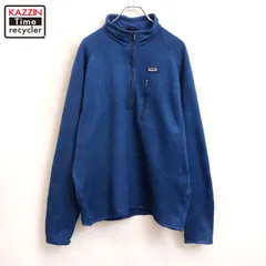 00s patagonia ハーフジップ プルオーバー ベターセーター フリースジャケット メンズ 表記Lサイズ