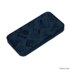 iPhone15 手帳 ケース ディズニー トイストーリー 背面 クリア 透明  ネイビー キャラクター グッズ 耐衝撃 MIL規格 保護 スマホ カバー カード 収納 ポケット ストラップホール 付 マグネット  【ゆうパケットにて7営業日以内発送】のサムネイル