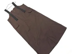 LEPSIM レプシィムローリーズファーム 2WAY ジャンパー スカート sizeF/茶 ■■ レディース