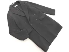 BEAUTY & YOUTH ビューティ&ユース ユナイテッドアローズ ウール混 ダブル チェスター コート sizeM/チャコール ◇■ メンズ