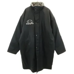 Champion チャンピオン ベンチコート O ブラック メンズ 古着