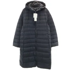 UNIQLO ユニクロ 未使用 ウルトラライトダウン コート XXL ネイビー タグ付き 収納袋付き レディース 古着