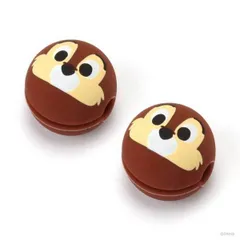 スマートフォン ケーブルホルダー ディズニー チップ シリコン 机 壁 固定 配線 落下防止 デスク 貼り付け オフィス 充電 収納 可愛い かわいい おしゃれ キャラ  【普通郵便にて7営業日以内発送】のサムネイル