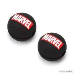 スマートフォン ケーブルホルダー MARVEL ロゴ シリコン 机 壁 固定 配線 防止 デスク 貼り付け オフィス 充電 収納 可愛い かわいい おしゃれ キャラ  【普通郵便にて7営業日以内発送】のサムネイル