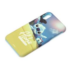iPhone X 케이스 디즈니 스티치 고무 코트 커버 보호 귀여운 귀여운 세련된 멋진 캐릭터 PGA [유 패킷에서 7 영업일 이내 발송]