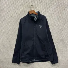 アンダーアーマー カジュアル プリンティングロゴ 弱起毛 ジャージ ジップアップ XL A04089