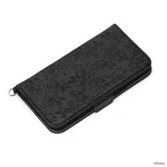 iPhone 13 Pro ケース ディズニー ミッキーマウス 手帳型 カバー PUレザー 型押し マグネット カードポケット かわいい 可愛い おしゃれ オシャレ キャラ PGA 【ゆうパケットにて発送】【1週間以内発送】