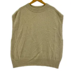 UNTITLED アンタイトル   ニットベスト size3L/ベージュ