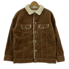 Ray Cassin レイカズン コーデュロイ 中綿ジャケット sizeF/ブラウン