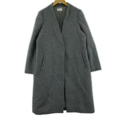 PLST プラステ     ロングコート sizeＬ/グレー