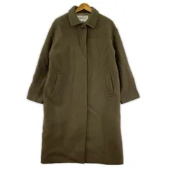 NATURAL BEAUTY BASIC ナチュラルビューティーベーシック ウール混ステンカラーコート sizeM/ブラウン