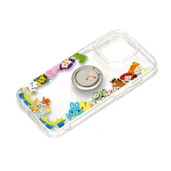 iPhone 14 Pro クリア ケース リング付 ディズニー トイストーリー カバー スマホケース おしゃれ かわいい 背面 透明 スマホリング アイフォン アイホン プロ 耐衝撃 頑丈  【ゆうパケットにて発送】【1週間以内発送】