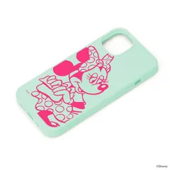 iPhone 13  ケース ディズニー ミニーマウス カバー 軽量 スリム 清潔 さらさら かわいい 可愛い おしゃれ オシャレ キャラ PGA 【ゆうパケットにて発送】【1週間以内発送】