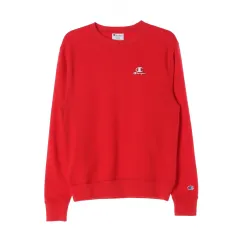 チャンピオン 21FW クラシック フリース スウェットシャツ 起毛 スウェット レッド