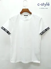 L743 [人気] BALMAIN バルマン Tシャツ XS ホワイト 半袖 | ★